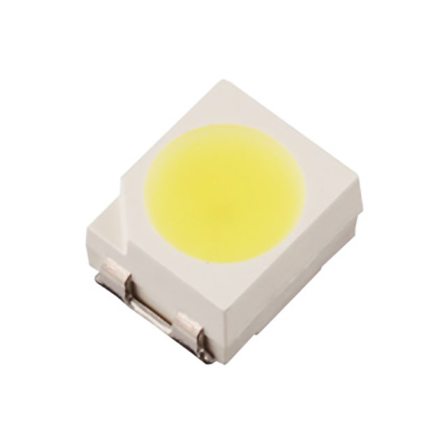 VSTW1154LDSE-3D4K3-TR - 2-PLCC Diffused Yellow Round Flat-Top 2,40mm