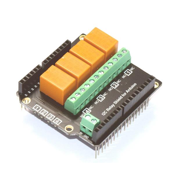 Cascadable 4-Channel I2C Relay - Cascadable 4-Channel I2C Relay