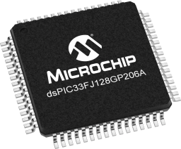 DSPIC33FJ128GP206A-I/PT - TQFP / 64