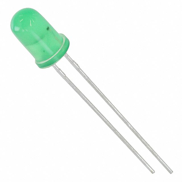 WP57GGD - Round with Domed Top, 5mm (T-1 3/4), 5.00mm_Green