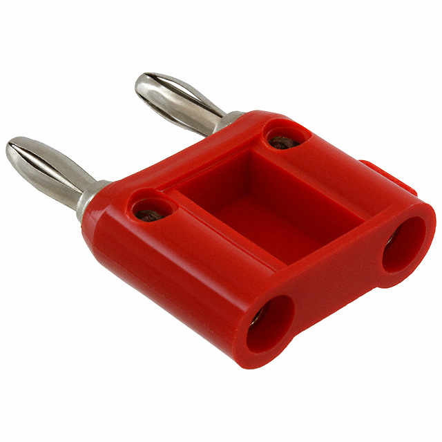 BU-PMDP-S-2 - DOUBLE BANANA PLUG RED