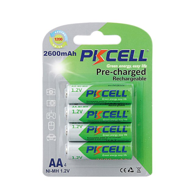 RTU-NIMH-AA2600-4B - RTU-NIMH-AA2600-4B