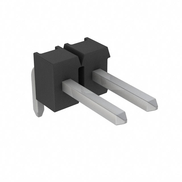 4-103323-0-02 - AMPMODU Mod II Breakaway TH RA Tin 2 Pins