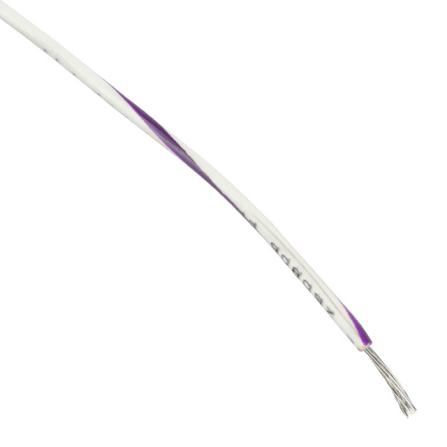 1550 WV005 - HOOK-UP STRANDED WHITE/VIOLET