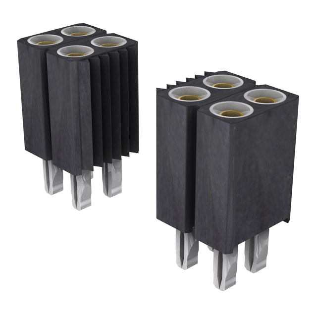 803-87-012-66-001101 - 803 Series Press-Fit Dual Row xx Contacts