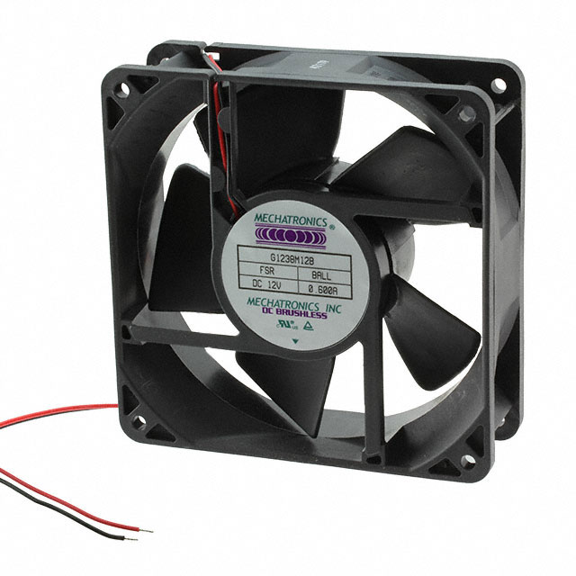 G1238L24B-FSR-EM - FAN AXIAL 120X38MM