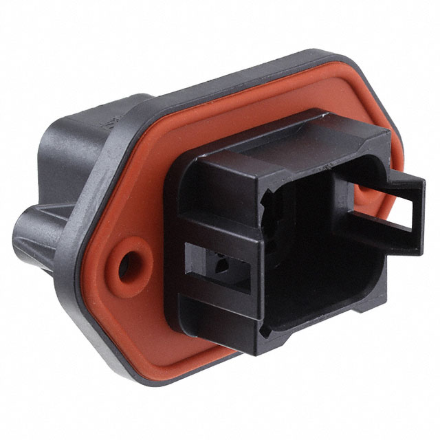 AT04-08PB-PM12 - AT SERIES 8POS BLACK SEALED