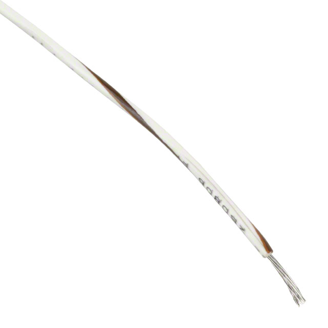 1550 WN005 - HOOK-UP STRANDED WHITE/BROWN