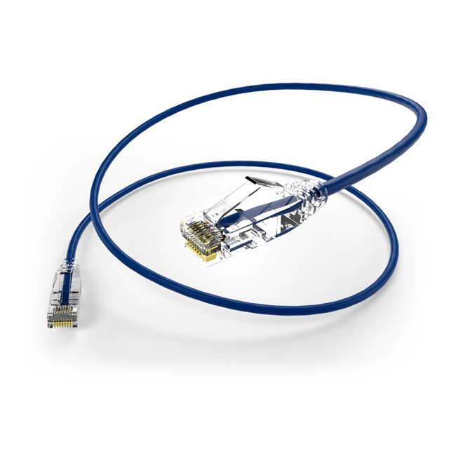 CS6A-30F-BLU - CAT6A_ClearFitSlim_Coil_BLU