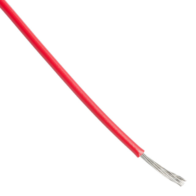 WI-M-10-25-2 - HOOK-UP STRANDED RED