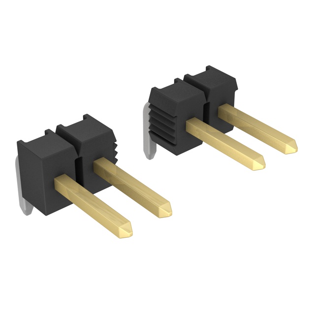 4-102978-0-28 - AMPMODU Mod II Breakaway TH RA Gold xx Pins