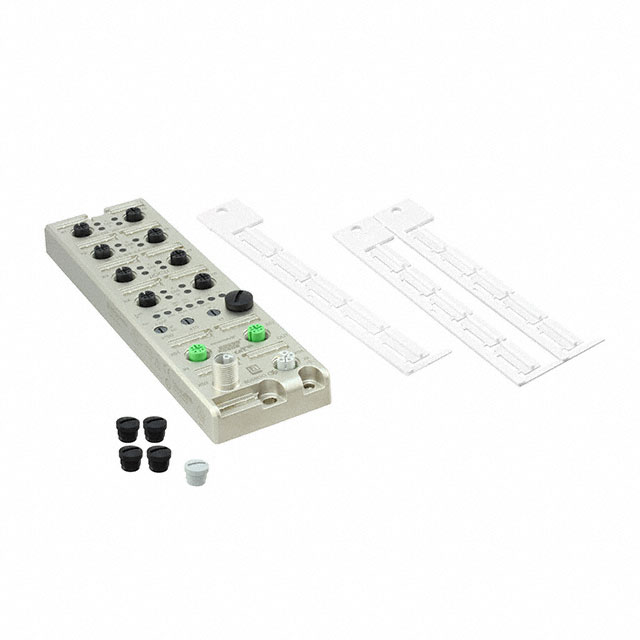 0980 ESL 393-121-DCU1 - MULTIPROTOCOL DCU 8 DI/8 DO, 60MM, M12 POWER