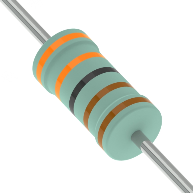 WS8M3301J - 3,3k Ohm Axial 5% WS Series