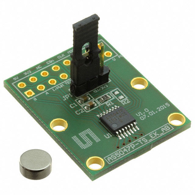 AS5047P ADAPTERBOARD - AS5047P-TS_EK_AB