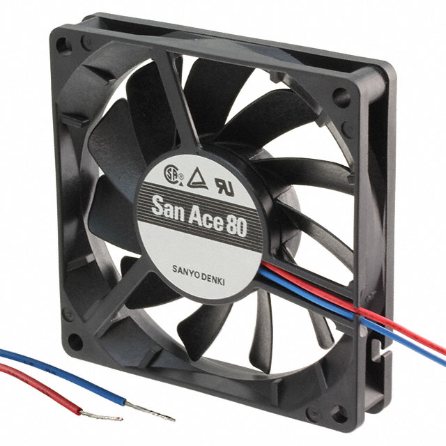 109P0812M702 - San Ace 80 -2 Wire
