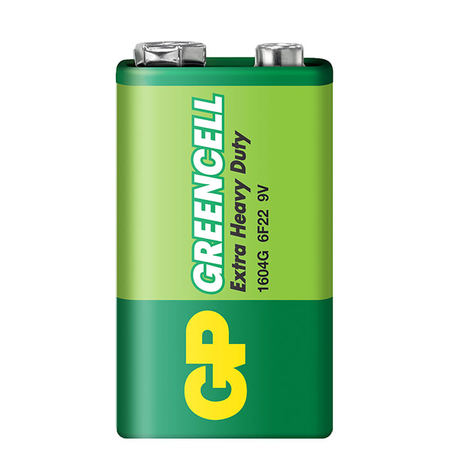 GP GREENCELL 9V (HEAVY DUTY) - GPPVCF9VG015