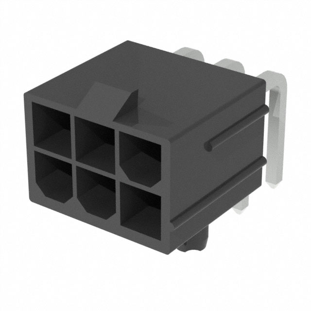 0050362377 - 6 Position Mini-Fit Jr 5569 Black