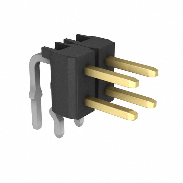 A3B-4PA-2DS(71) - A3B Right Angle 4 Male Pins